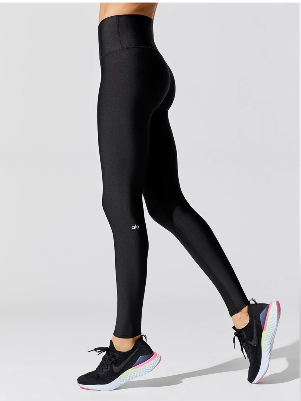 ALO Yoga Black High-Waist Leggings - Picture 4 of 4